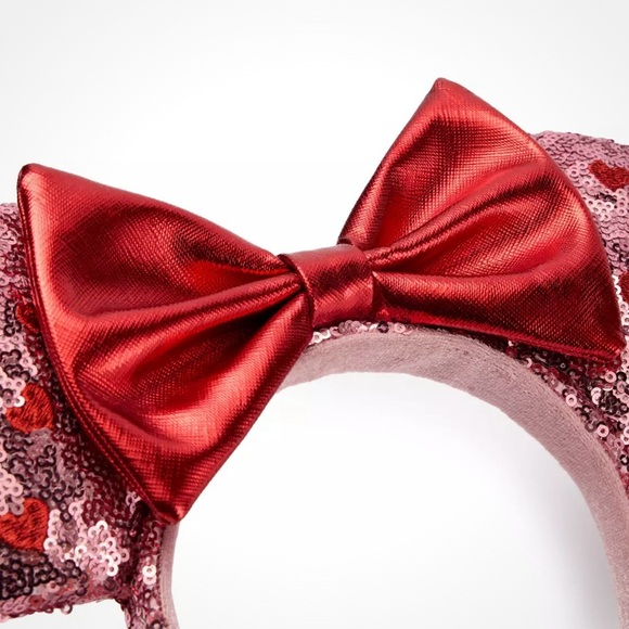 New Disney Parks Valentine’s Day Minnie Mouse Ears - Picture 2 of 4